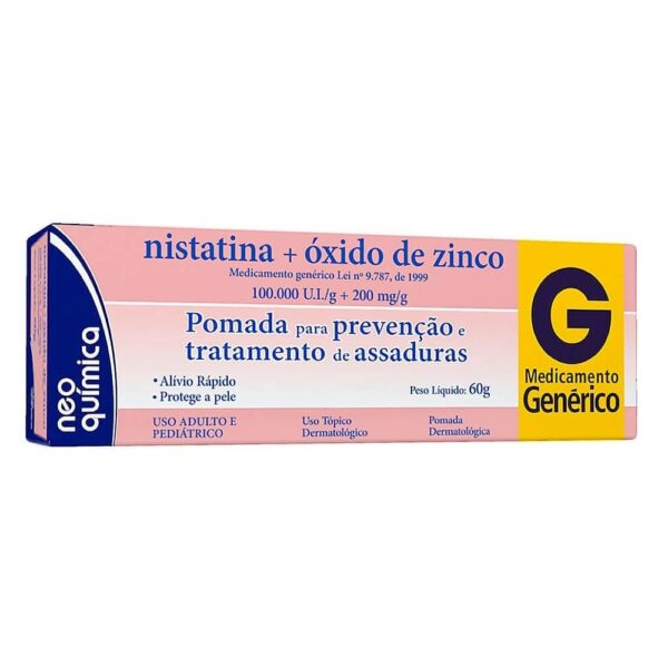 Nistatina 25000 1 tubo